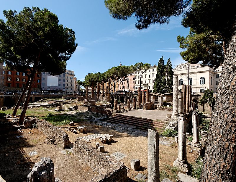 area sacra di Largo di Torre Argentina a Roma