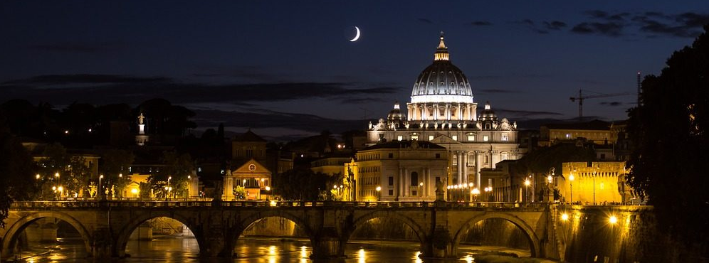 Roma di notte durante una delle nostre visite guidate notturne e serali